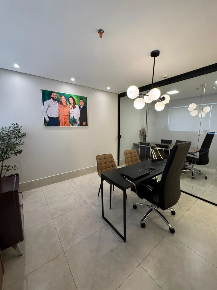 Sala de atendimento do escritório